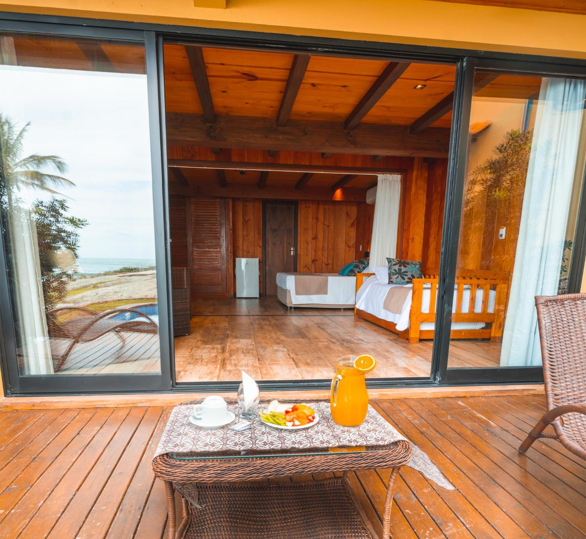 Hotel Atalaia Do Mariscal Бомбиняс Стая снимка